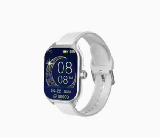 WATCH M9 - Montre Connectée Musulmane Adulte avec Prière & Qibla